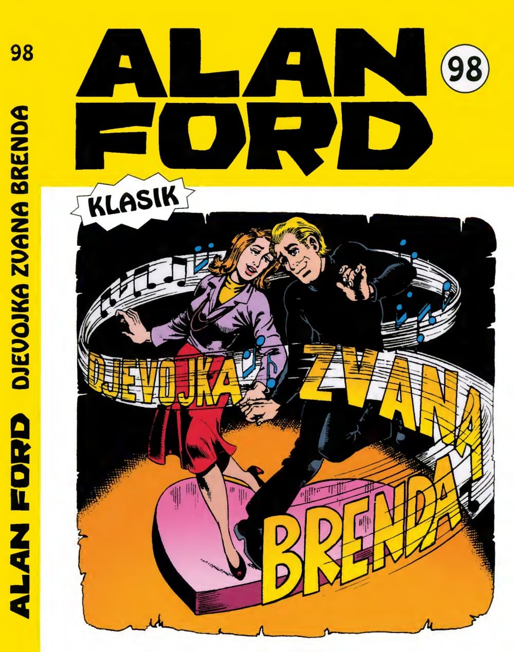 Naslovnica: Alan Ford klasik br. 98
