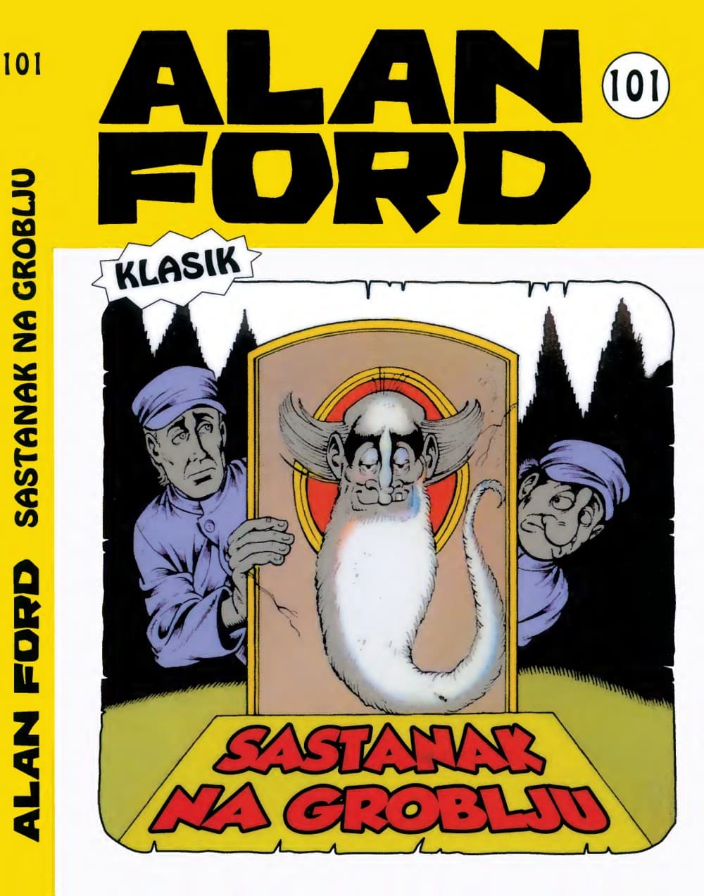 Naslovnica: Alan Ford klasik br. 101