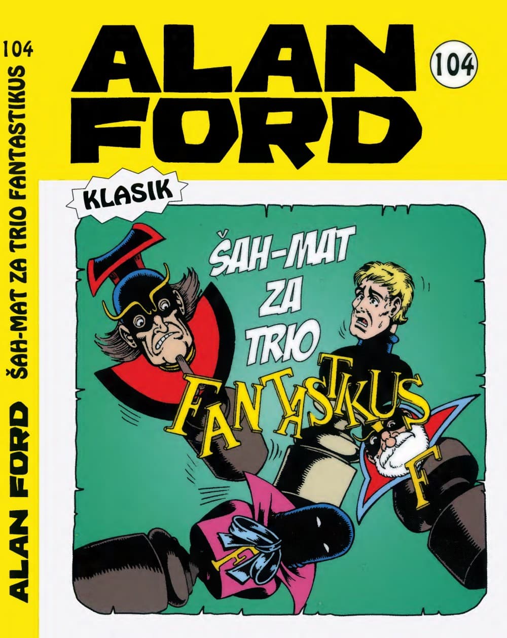 Naslovnica: Alan Ford klasik br. 104