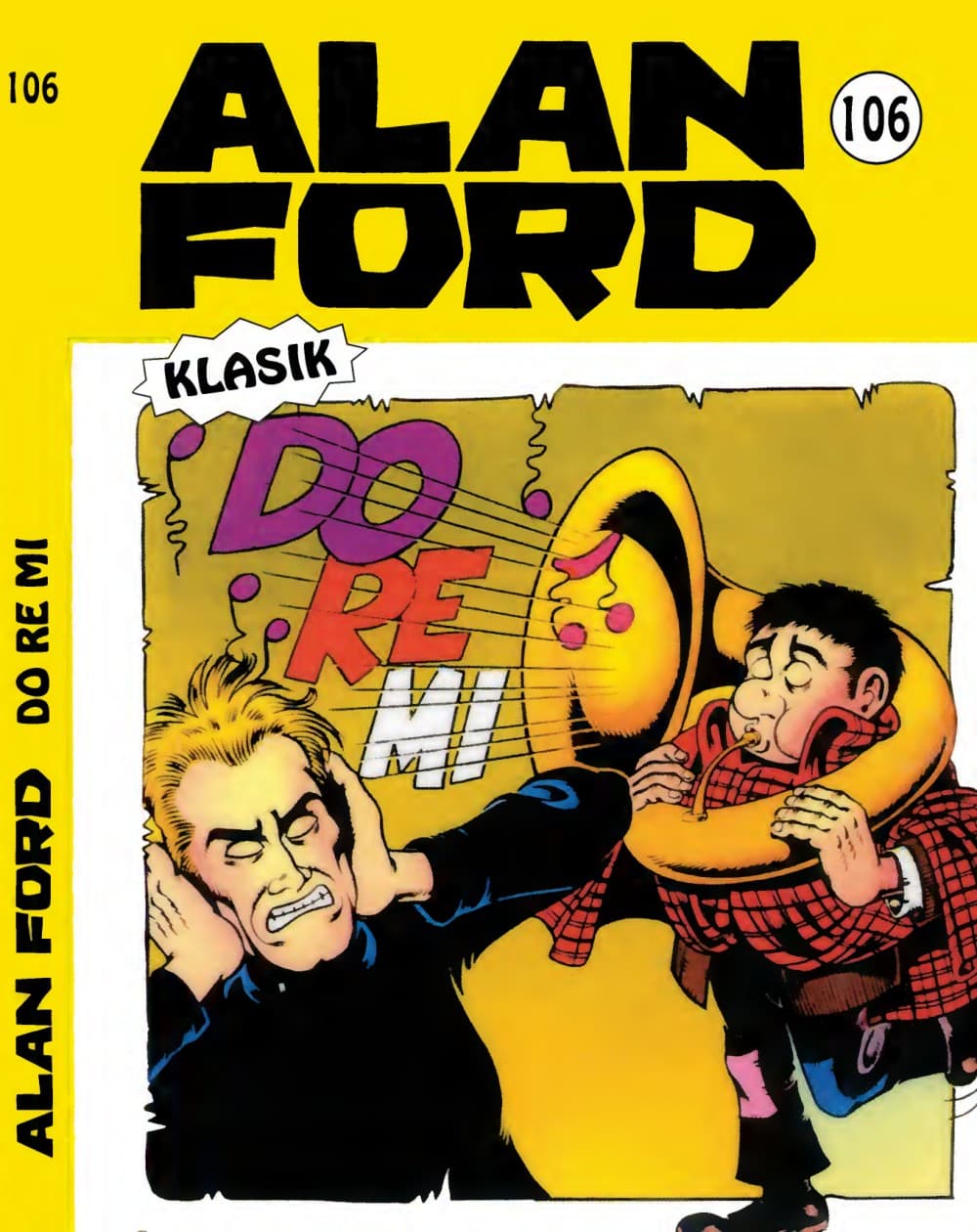Naslovnica: Alan Ford klasik br. 106