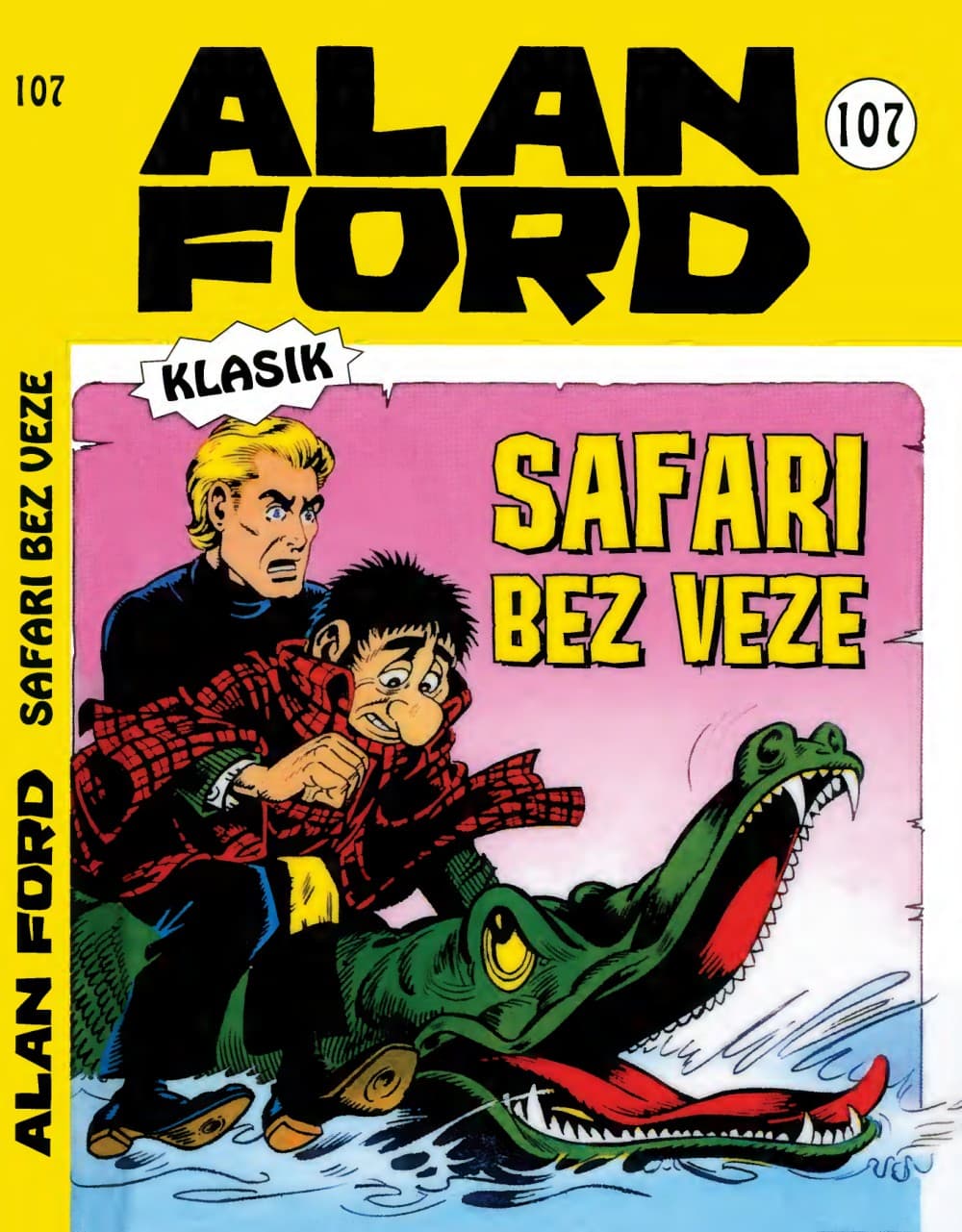 Naslovnica: Alan Ford klasik br. 107