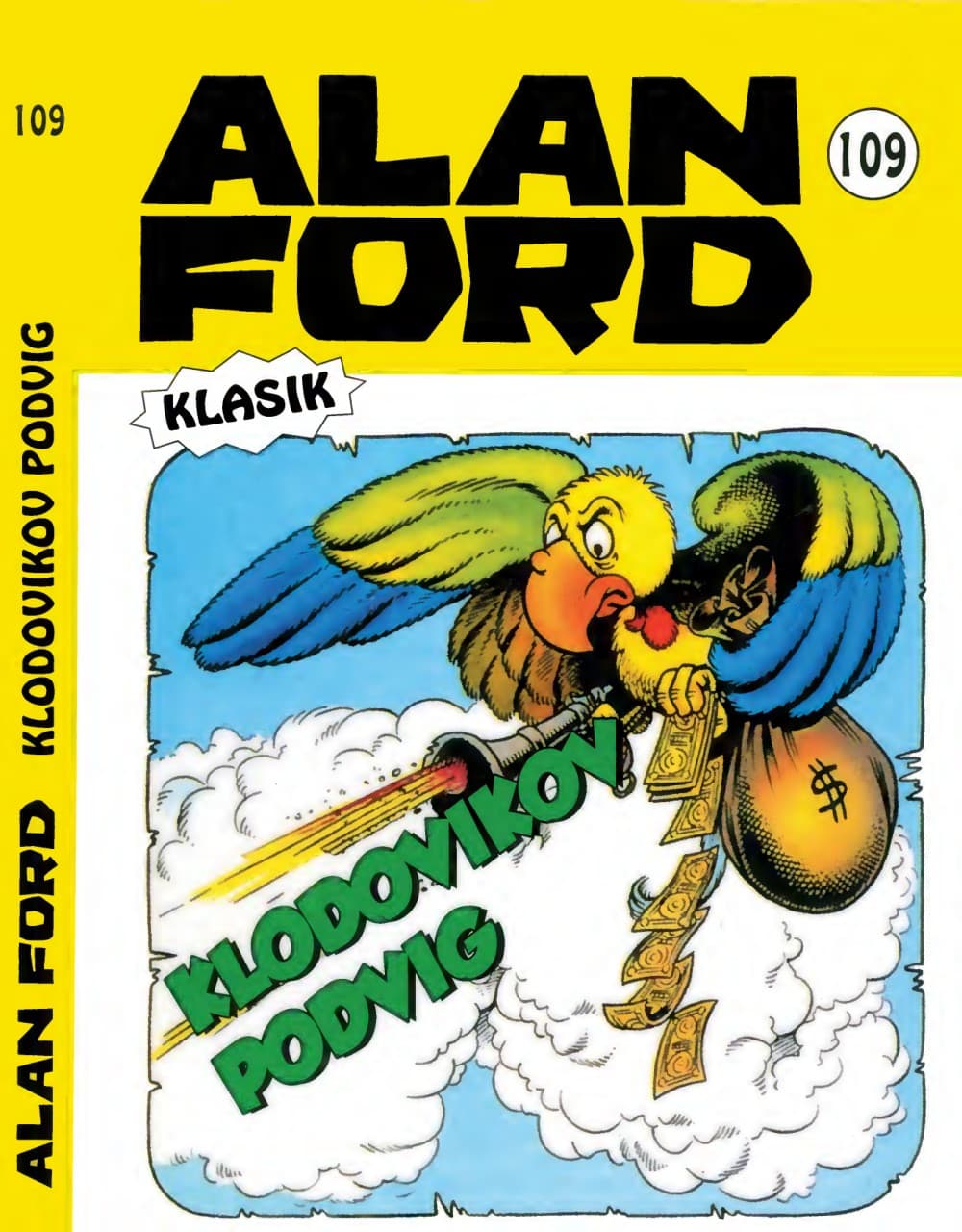 Naslovnica: Alan Ford klasik br. 109