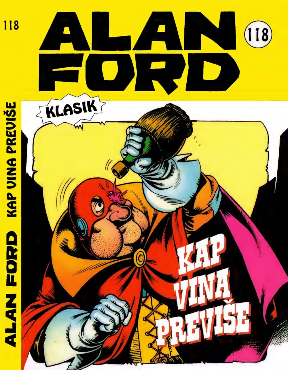 Naslovnica: Alan Ford klasik br. 118