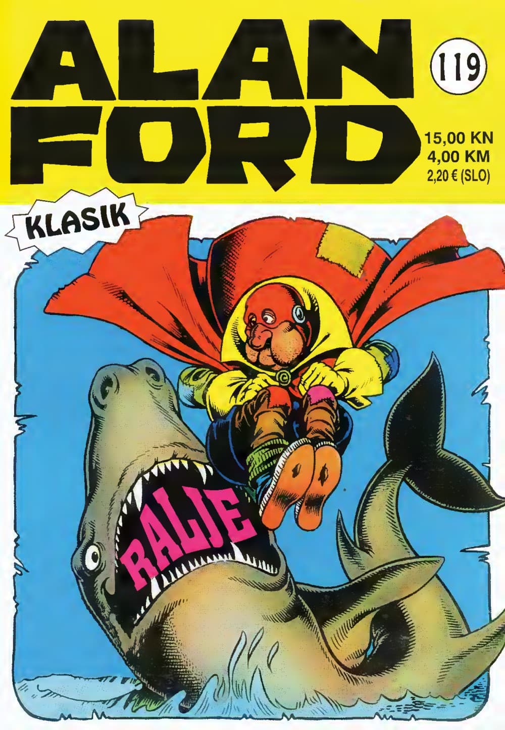 Naslovnica: Alan Ford klasik br. 119