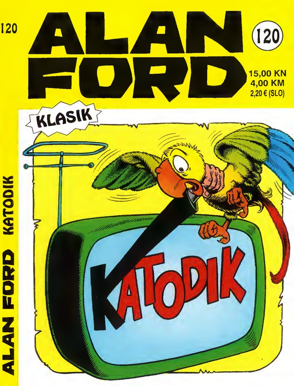Naslovnica: Alan Ford klasik br. 120