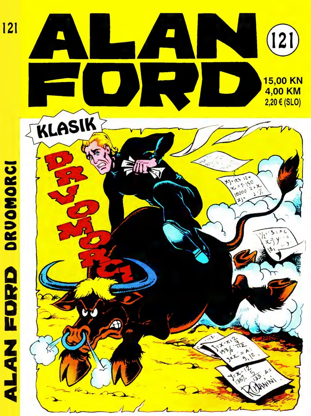 Naslovnica: Alan Ford klasik br. 121