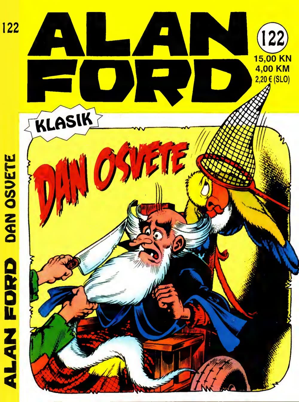 Naslovnica: Alan Ford klasik br. 122