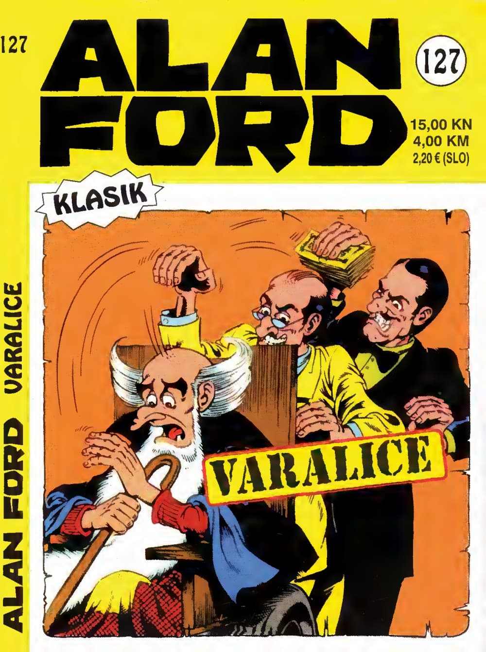 Naslovnica: Alan Ford klasik br. 127