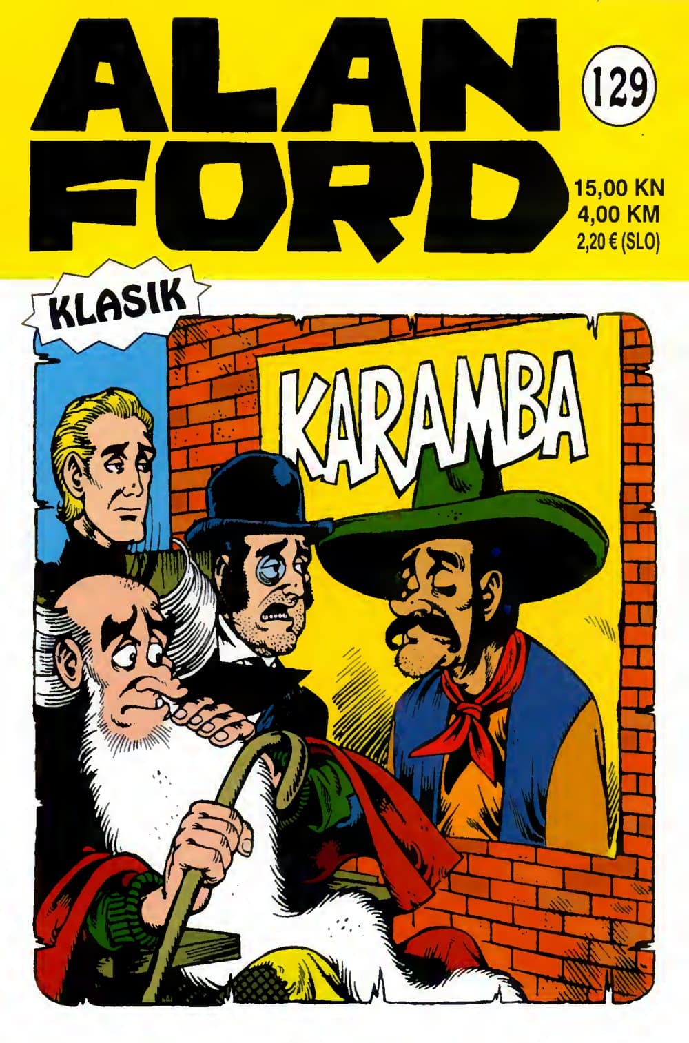 Naslovnica: Alan Ford klasik br. 129