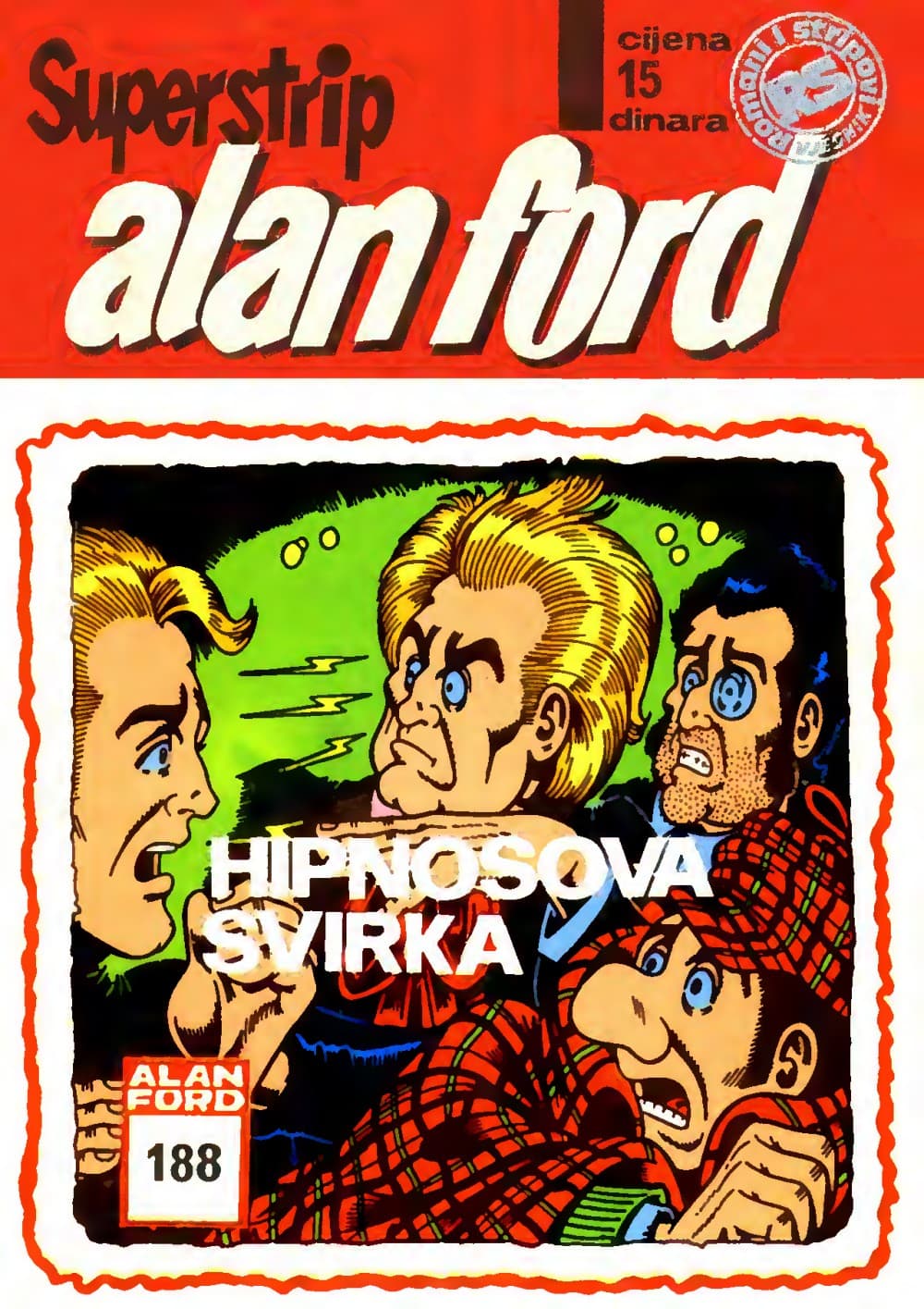 Naslovnica: Alan Ford klasik br. 132