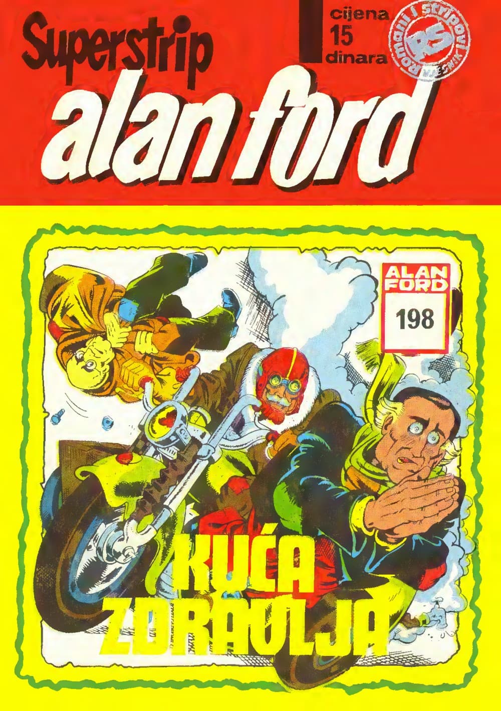 Naslovnica: Alan Ford klasik br. 136