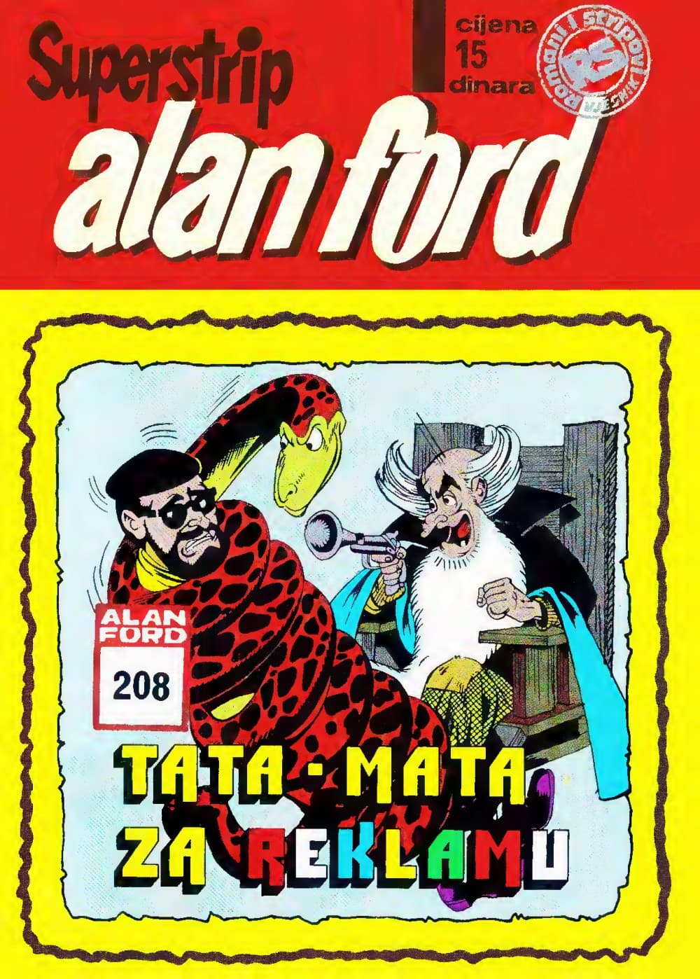 Naslovnica: Alan Ford klasik br. 141