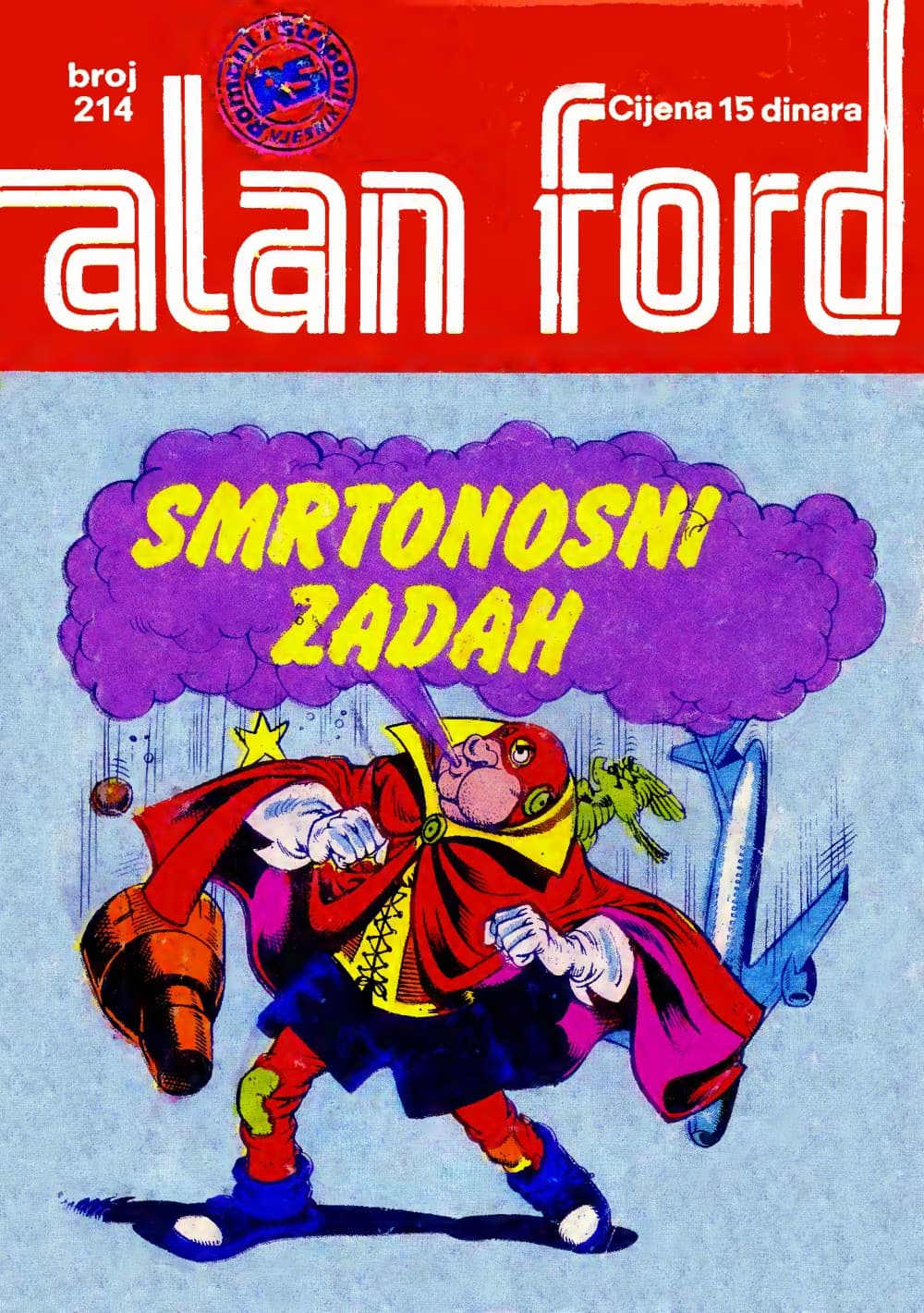 Naslovnica: Alan Ford klasik br. 144