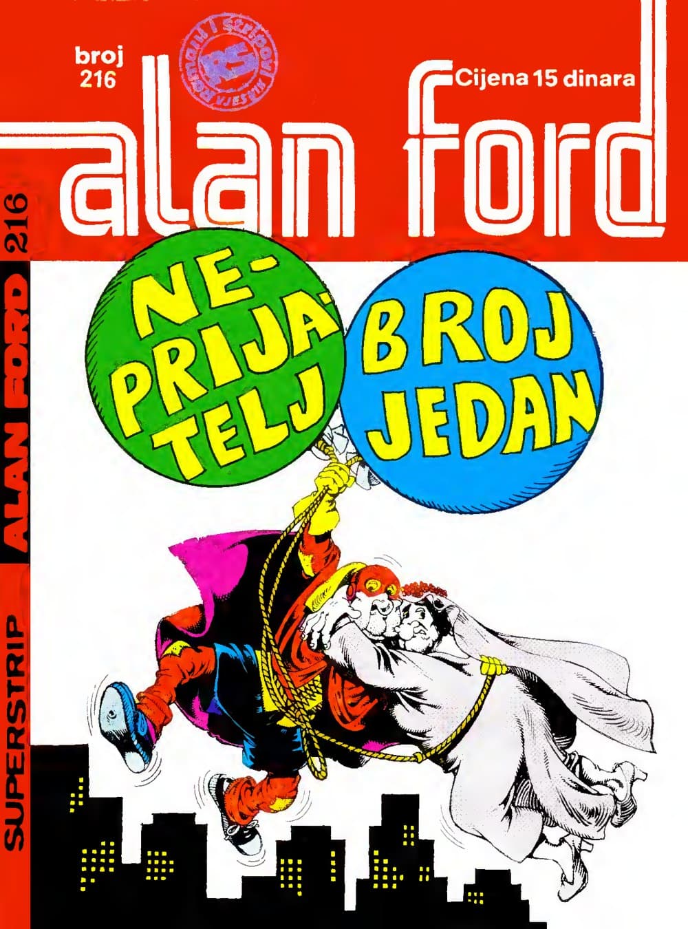 Naslovnica: Alan Ford klasik br. 145