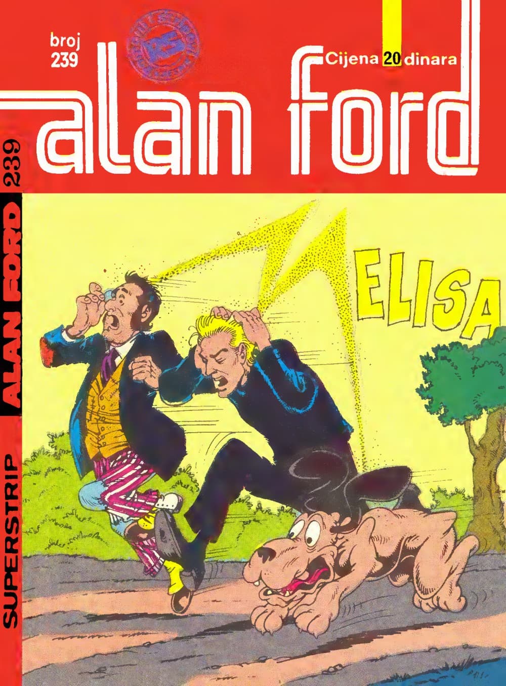 Naslovnica: Alan Ford klasik br. 155
