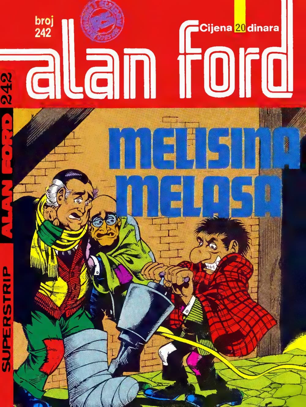 Naslovnica: Alan Ford klasik br. 156