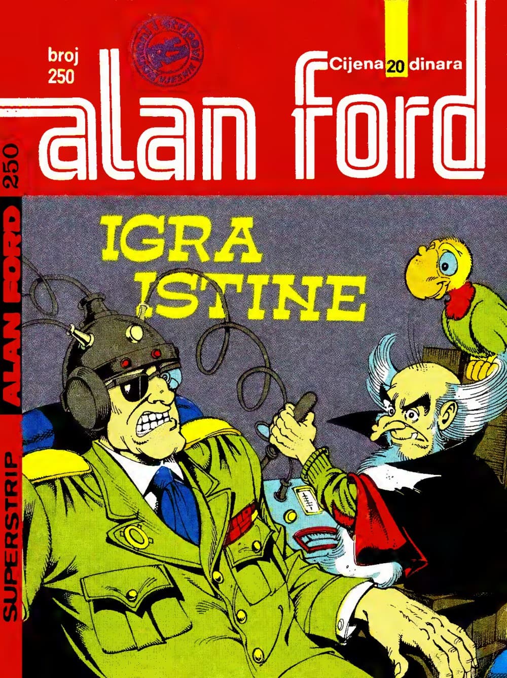 Naslovnica: Alan Ford klasik br. 160