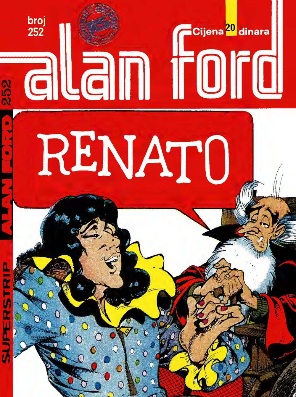 Naslovnica: Alan Ford klasik br. 161