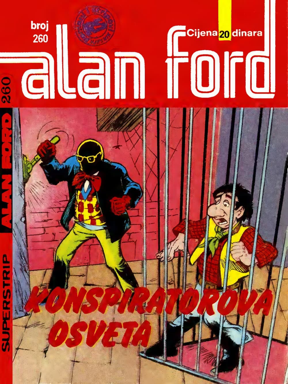 Naslovnica: Alan Ford klasik br. 164