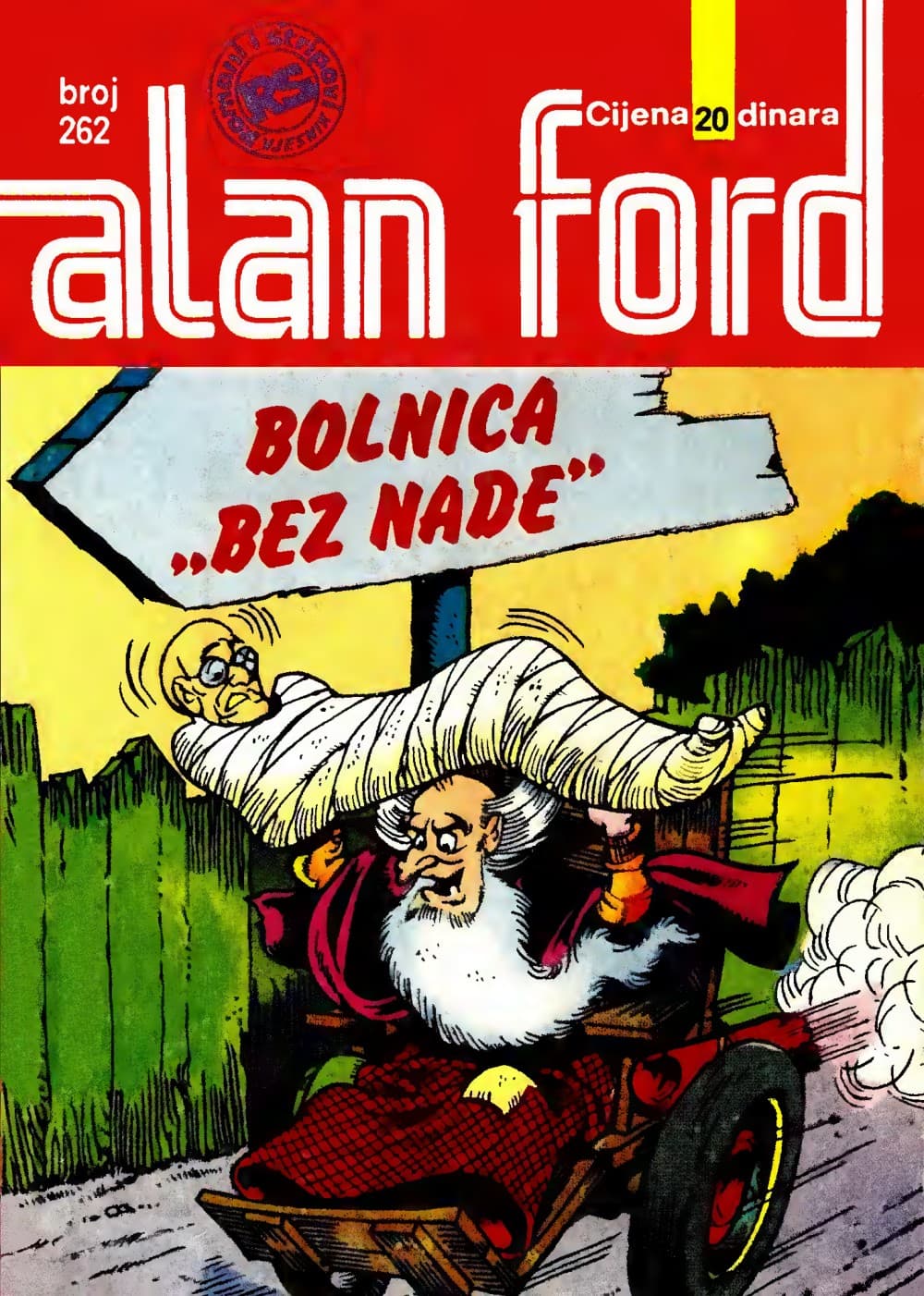 Naslovnica: Alan Ford klasik br. 165