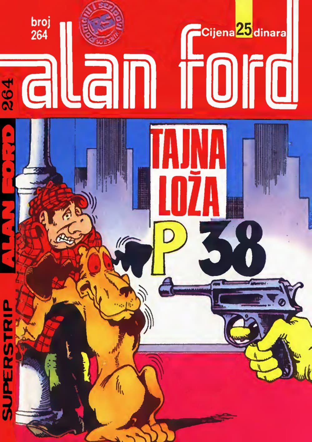 Naslovnica: Alan Ford klasik br. 166