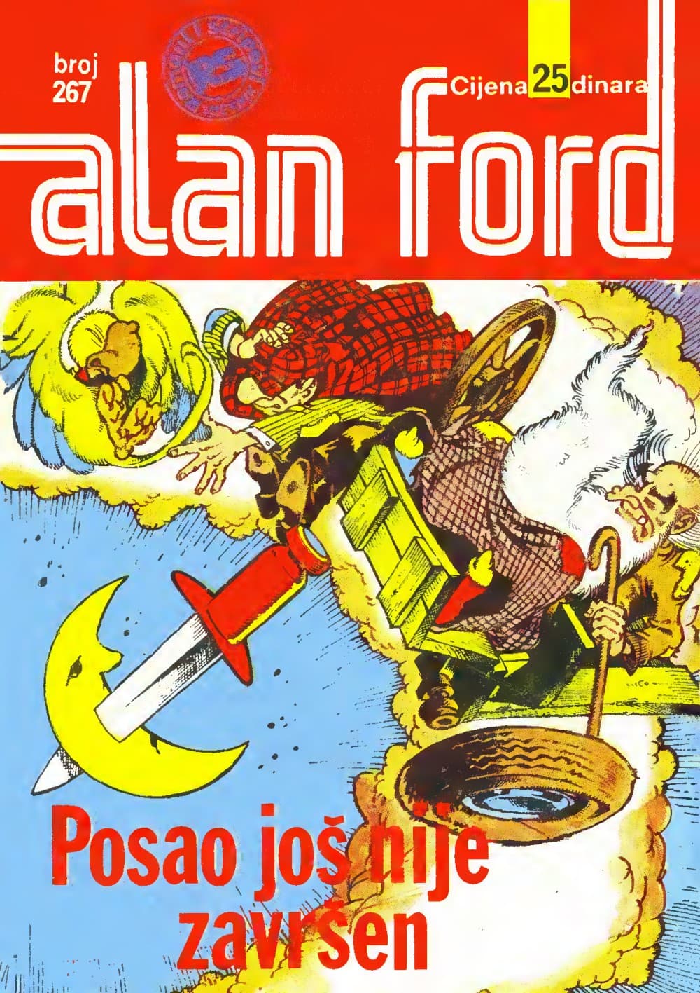 Naslovnica: Alan Ford klasik br. 167