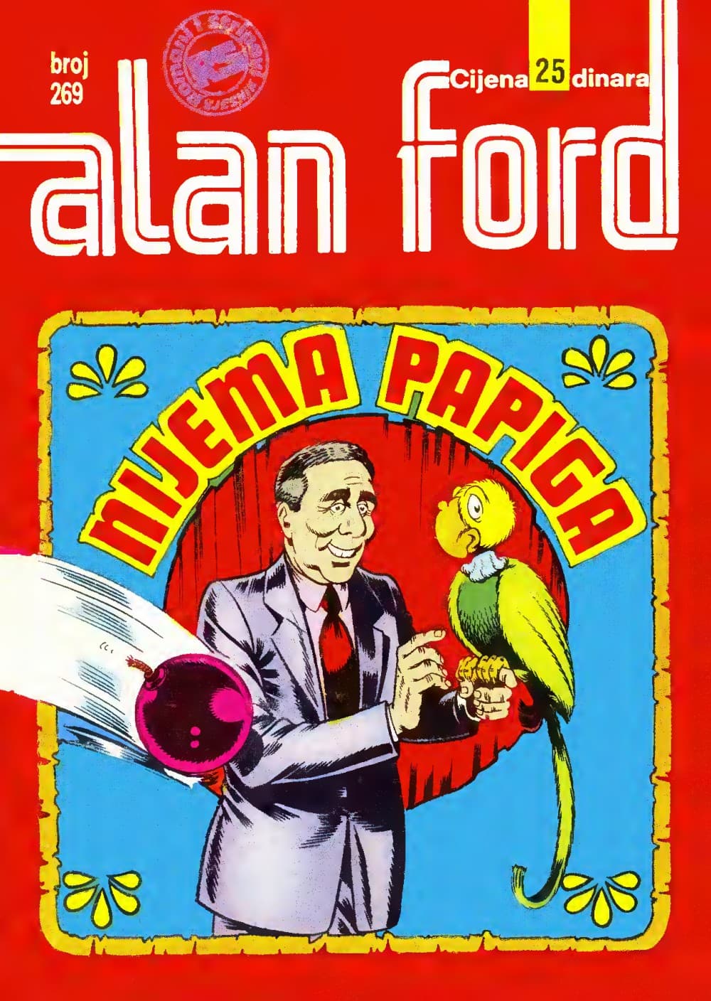 Naslovnica: Alan Ford klasik br. 168