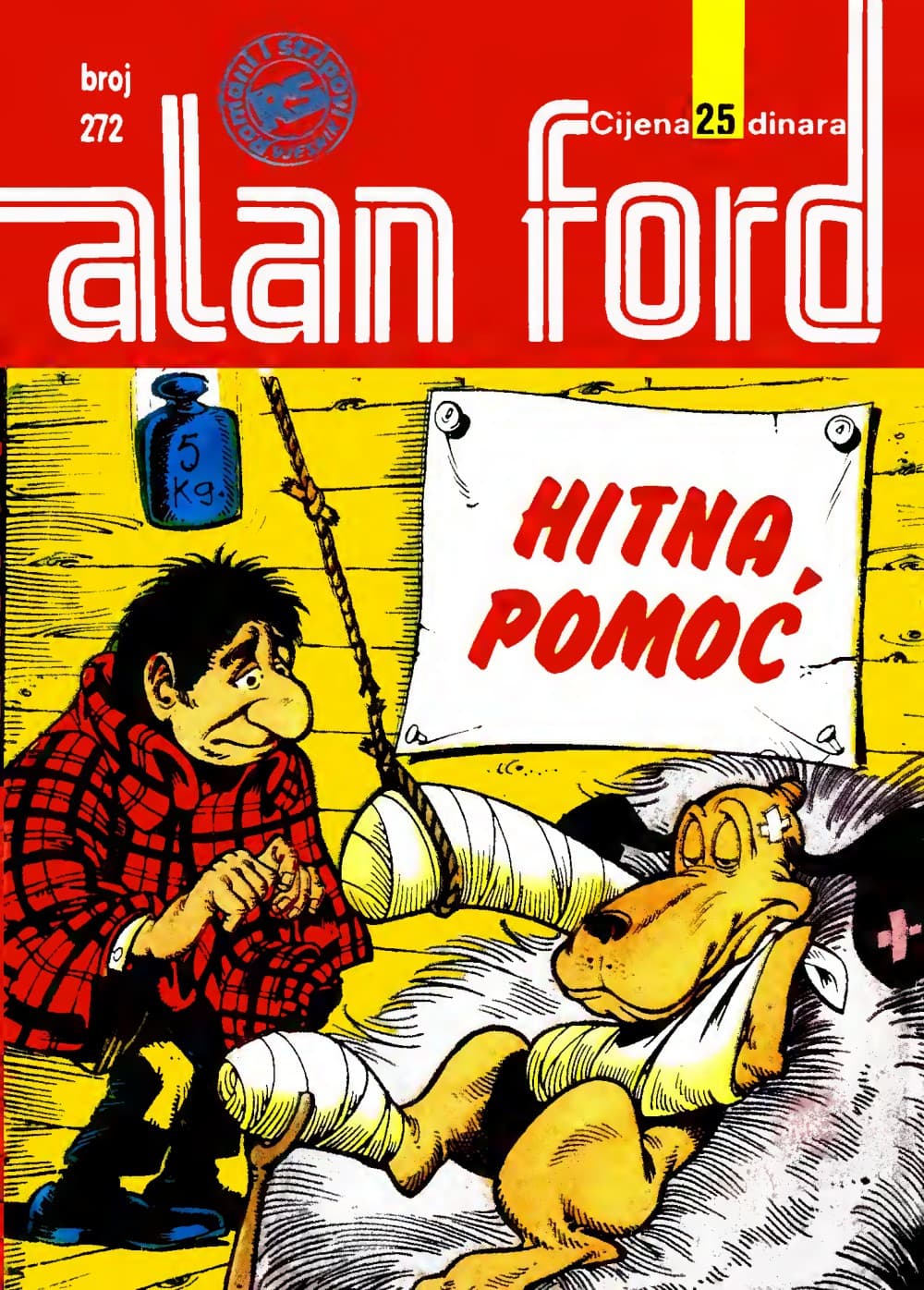 Naslovnica: Alan Ford klasik br. 169