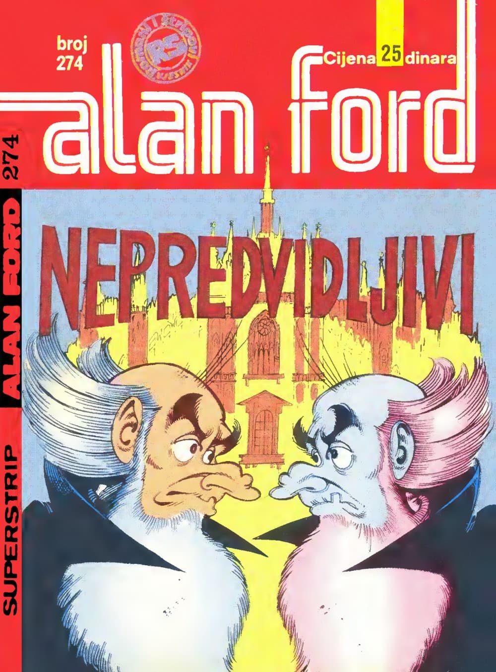 Naslovnica: Alan Ford klasik br. 170