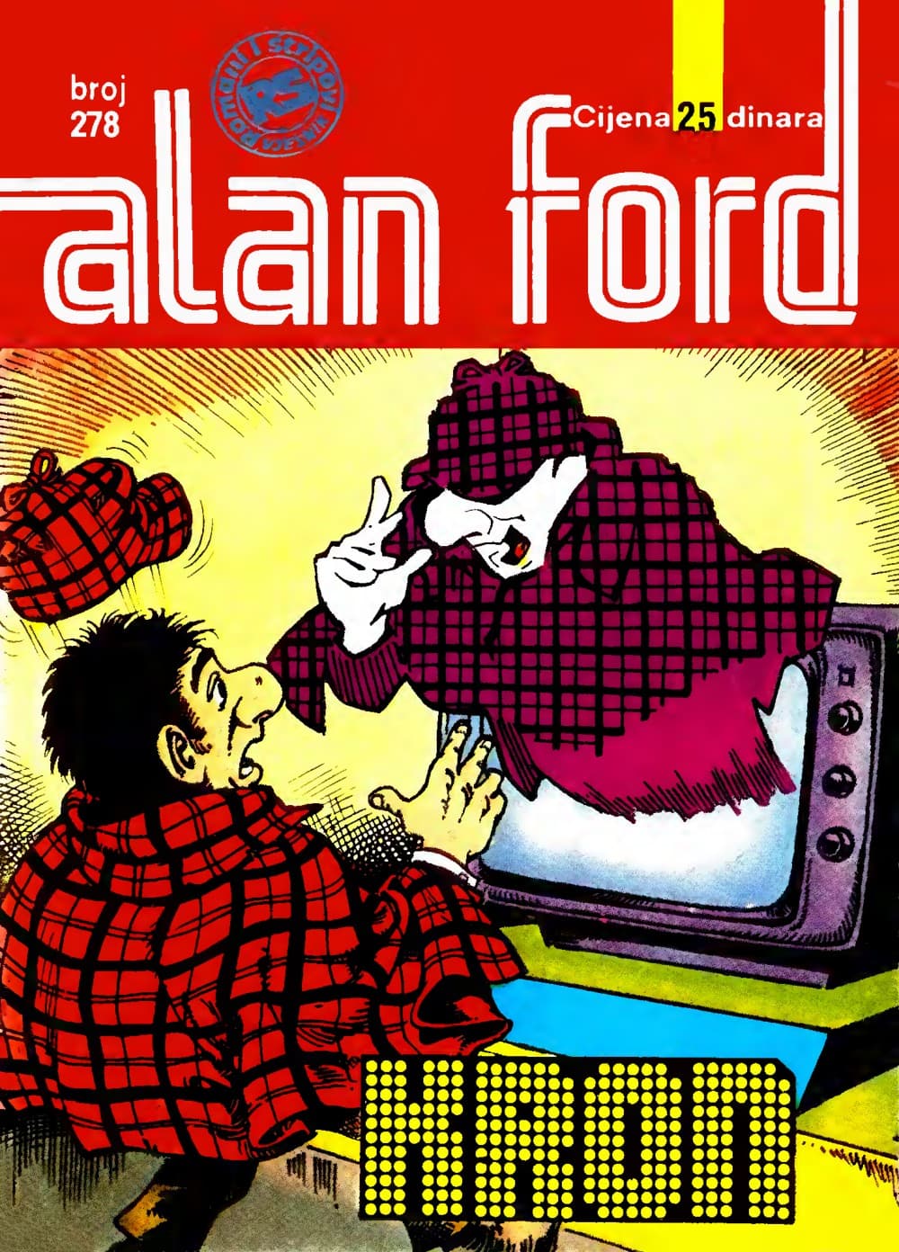 Naslovnica: Alan Ford klasik br. 172