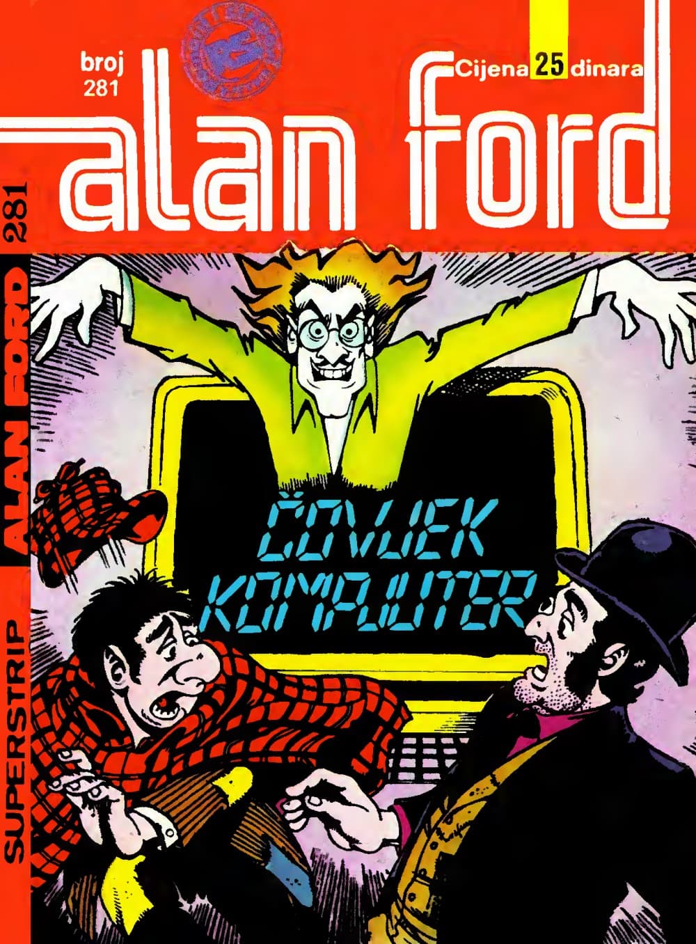 Naslovnica: Alan Ford klasik br. 173