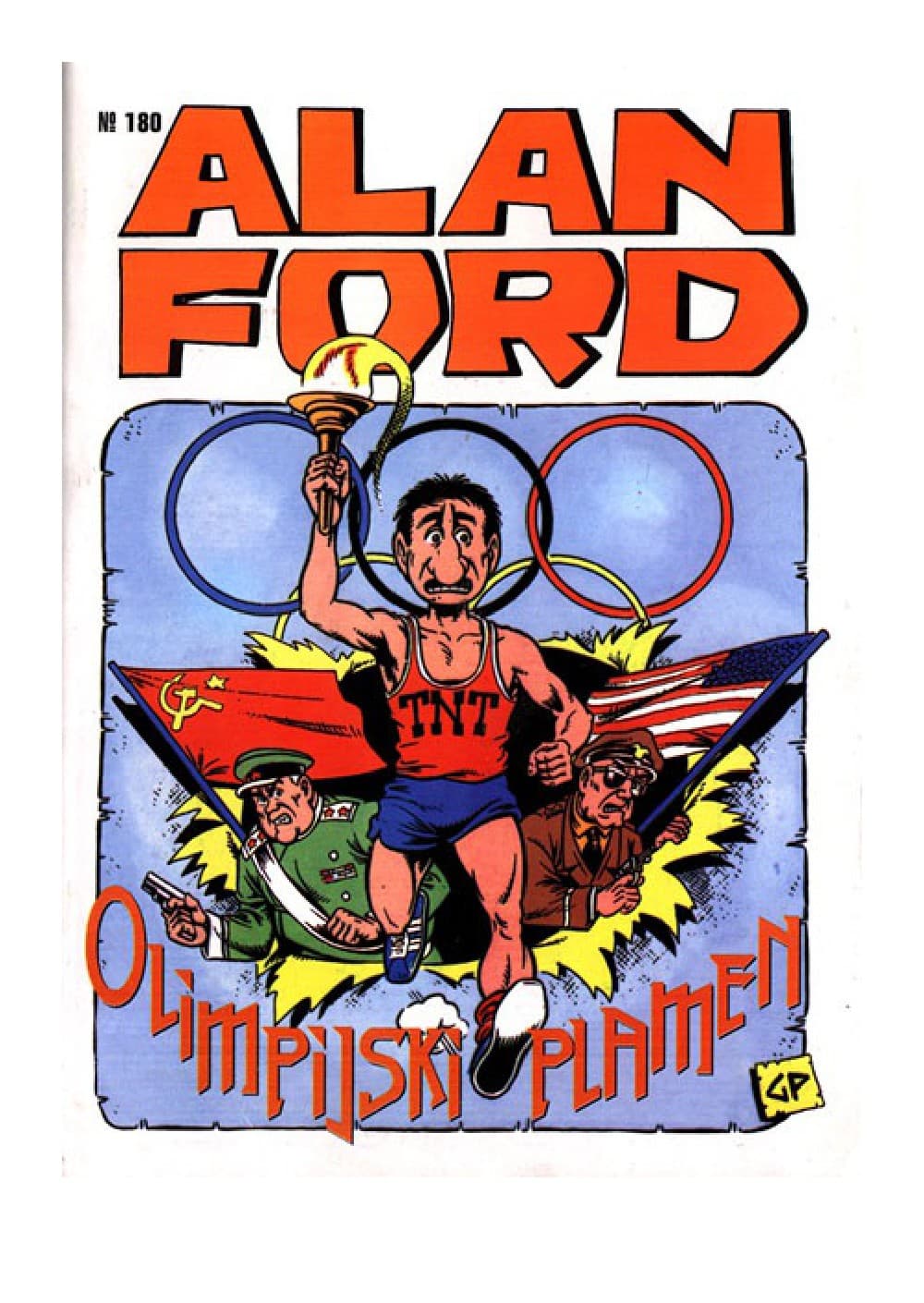 Naslovnica: Alan Ford klasik br. 180