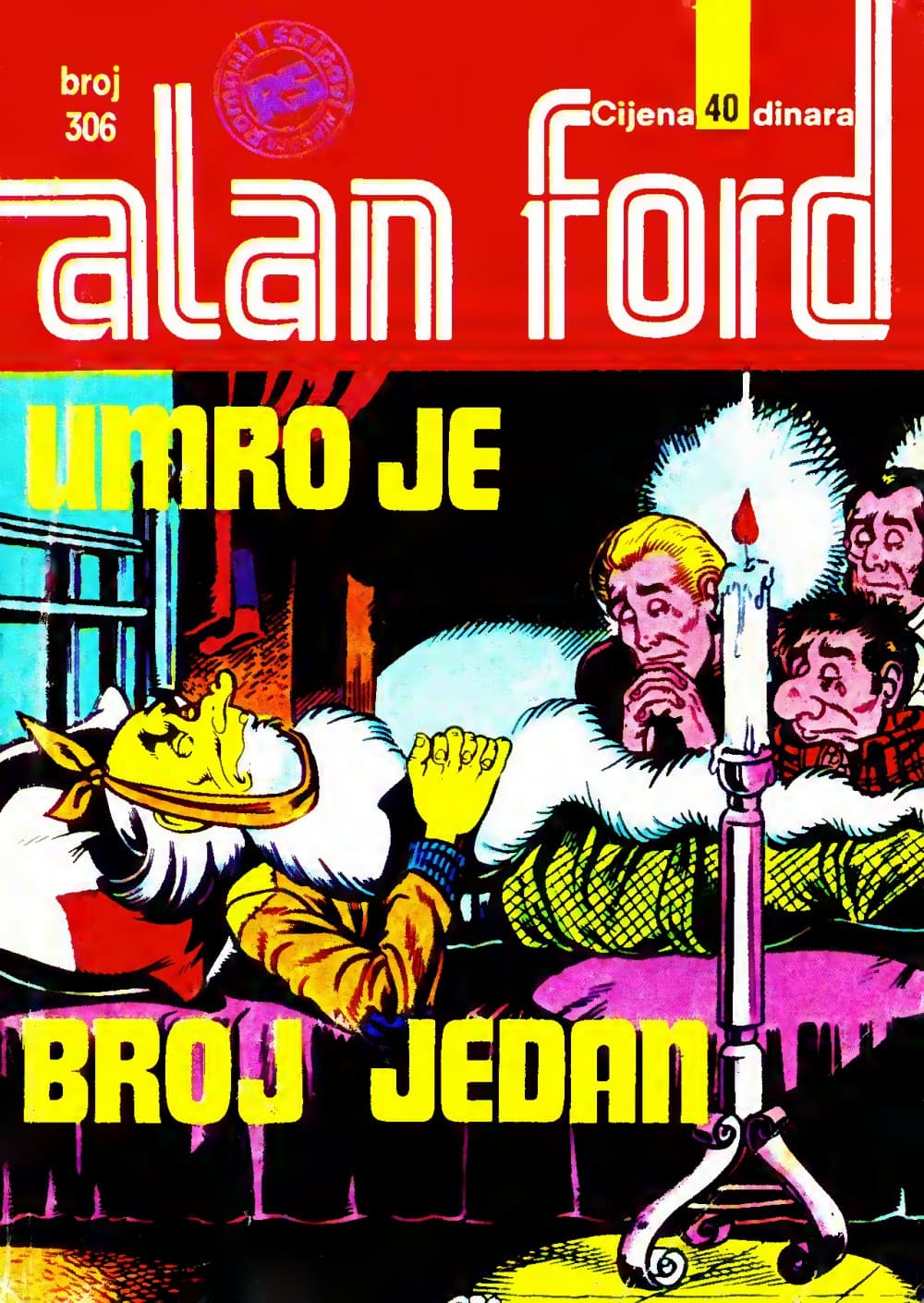 Naslovnica: Alan Ford klasik br. 184