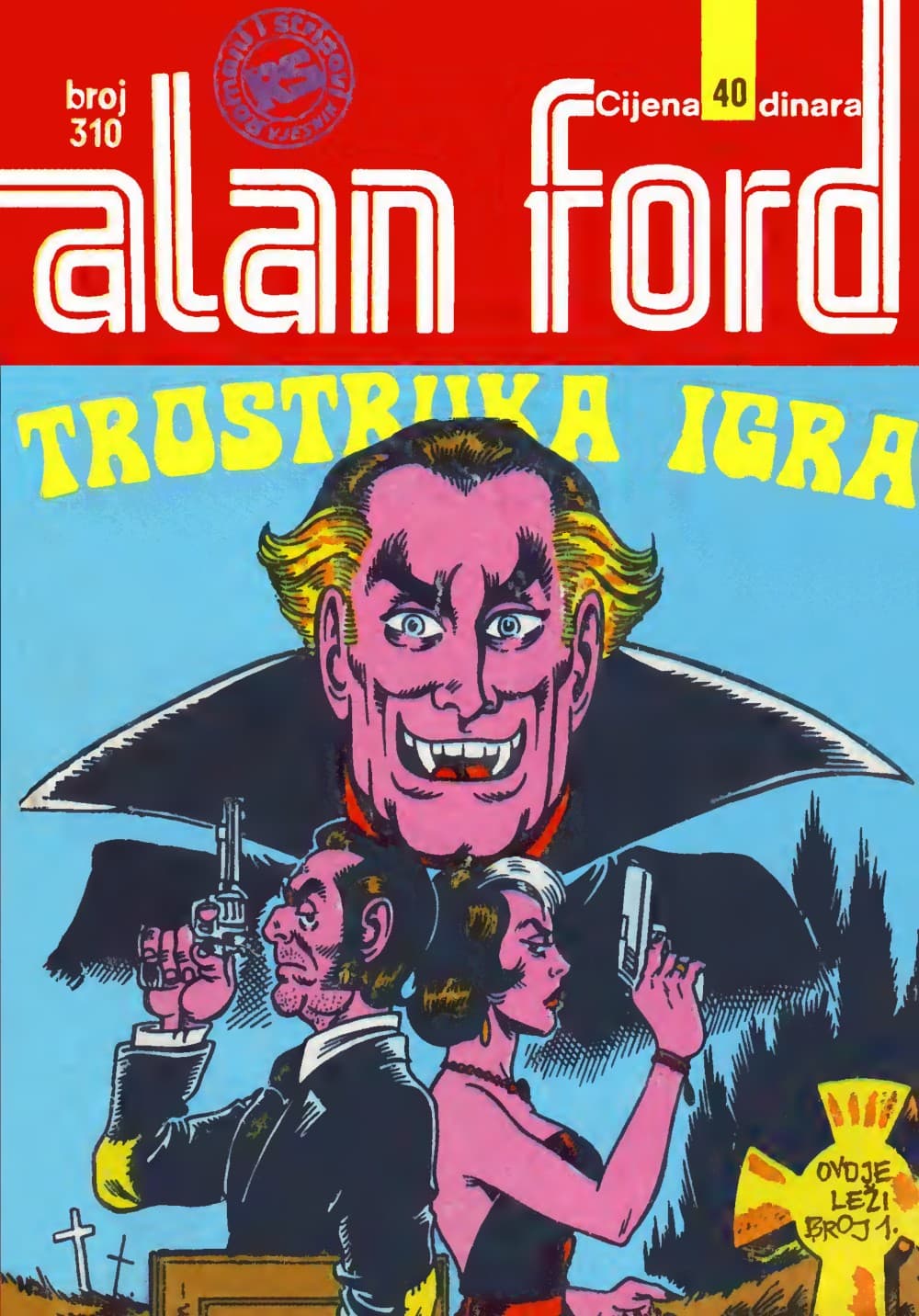 Naslovnica: Alan Ford klasik br. 186
