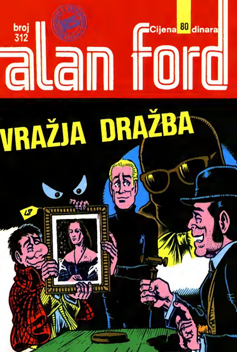 Naslovnica: Alan Ford klasik br. 187