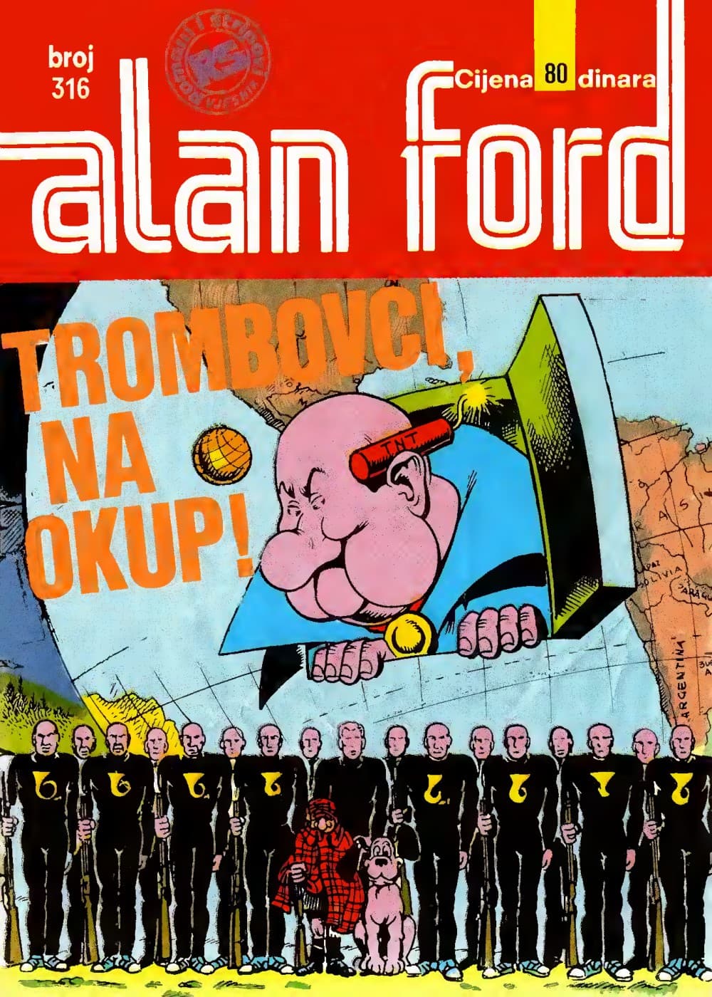 Naslovnica: Alan Ford klasik br. 189