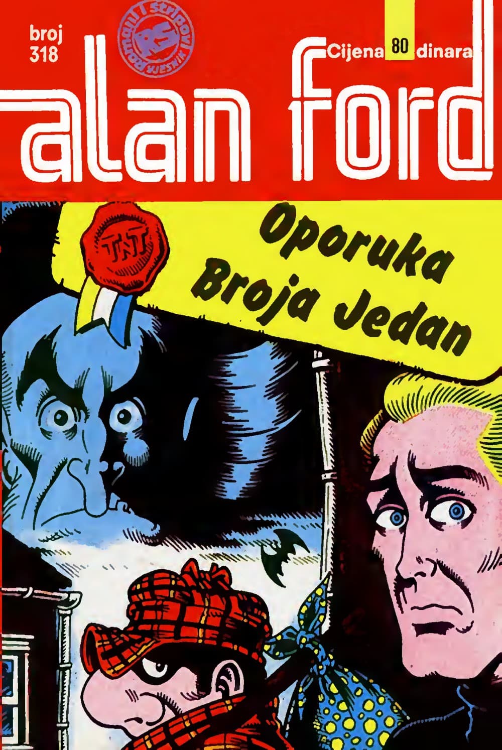 Naslovnica: Alan Ford klasik br. 190