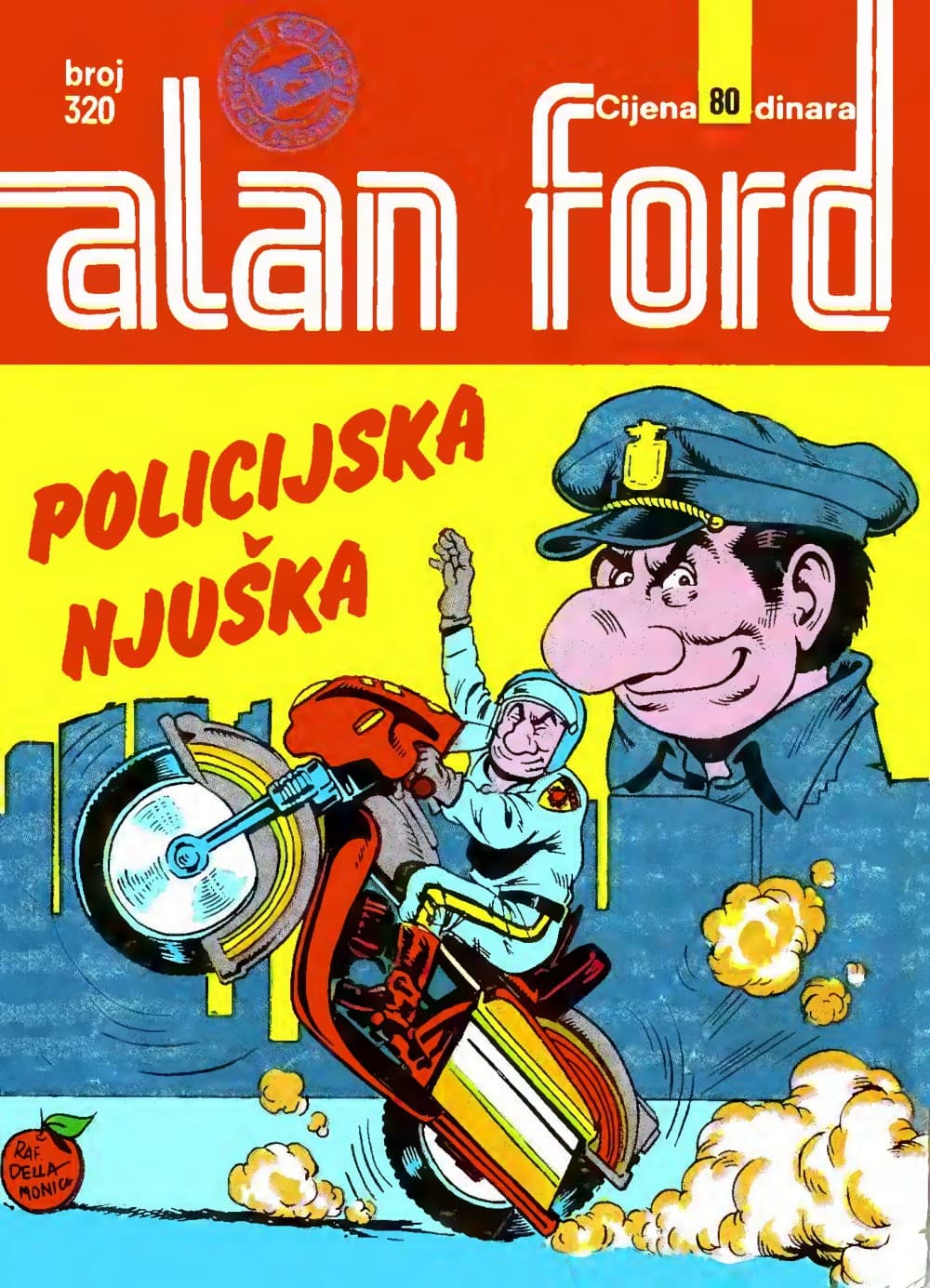 Naslovnica: Alan Ford klasik br. 191