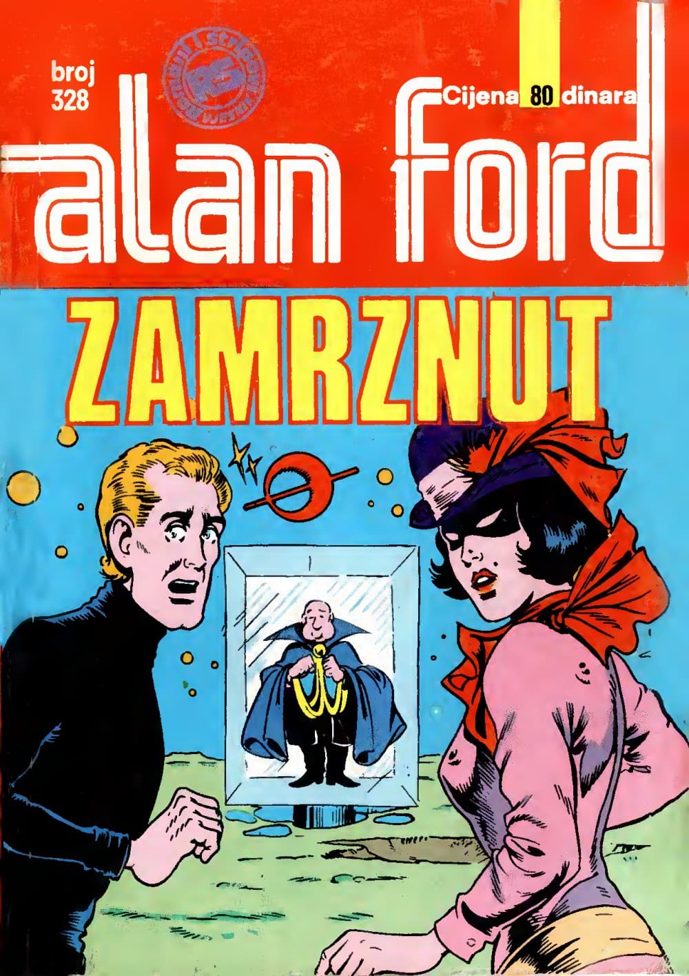 Naslovnica: Alan Ford klasik br. 195