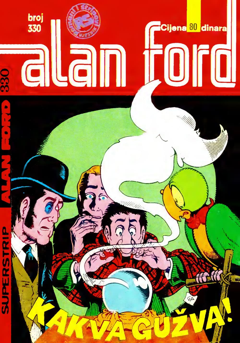 Naslovnica: Alan Ford klasik br. 196