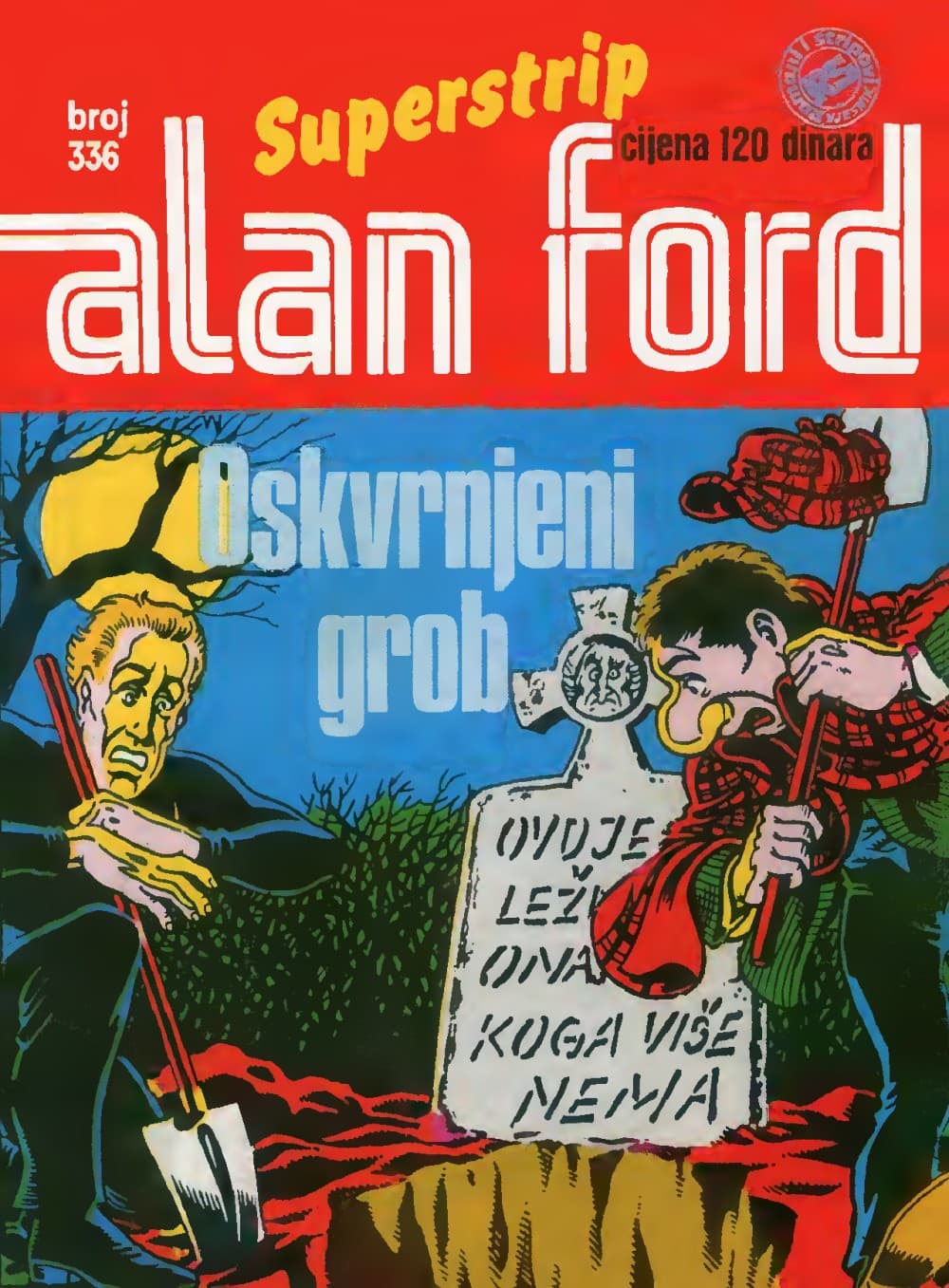 Naslovnica: Alan Ford klasik br. 199