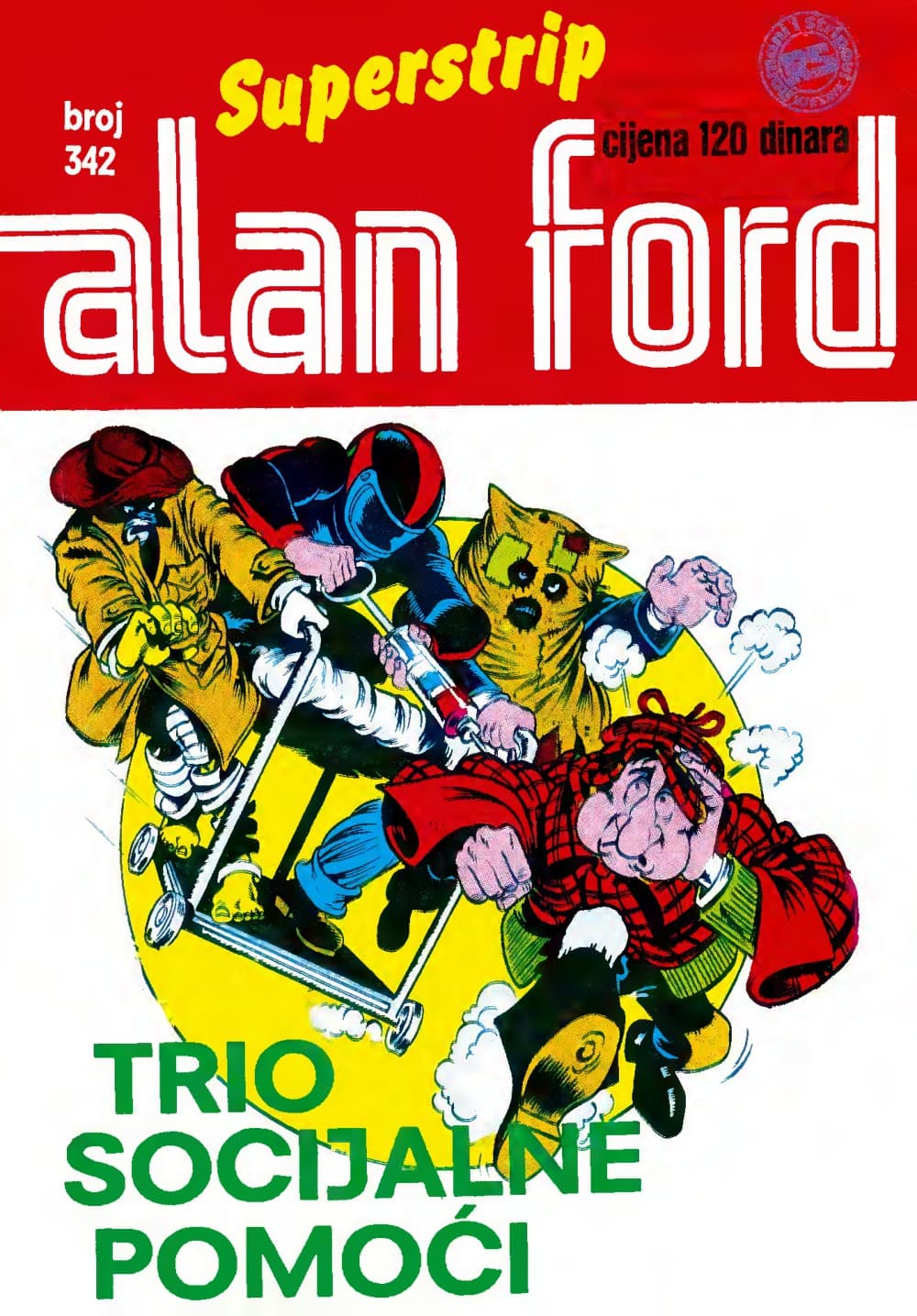 Naslovnica: Alan Ford klasik br. 202