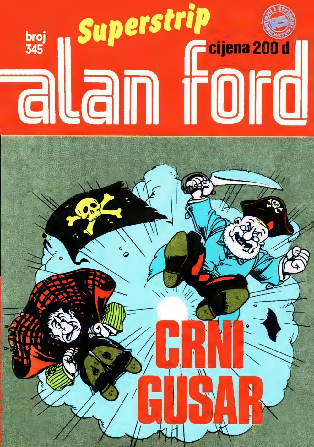 Naslovnica: Alan Ford klasik br. 203