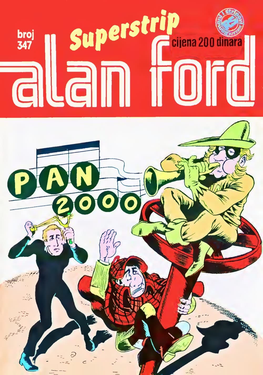 Naslovnica: Alan Ford klasik br. 204
