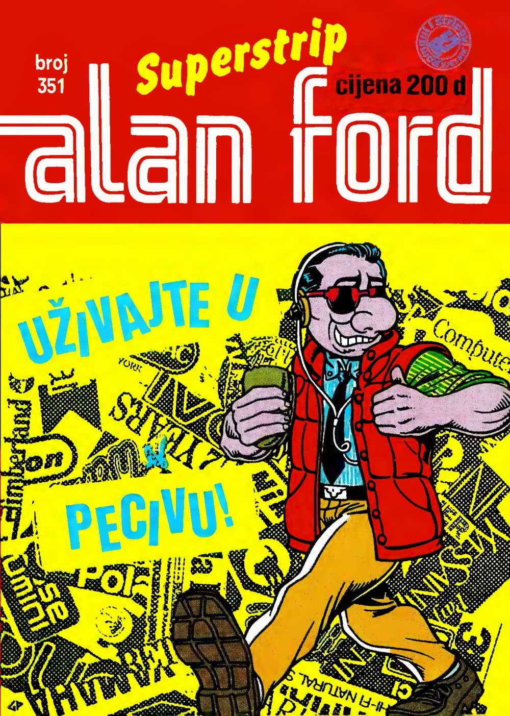 Naslovnica: Alan Ford klasik br. 206