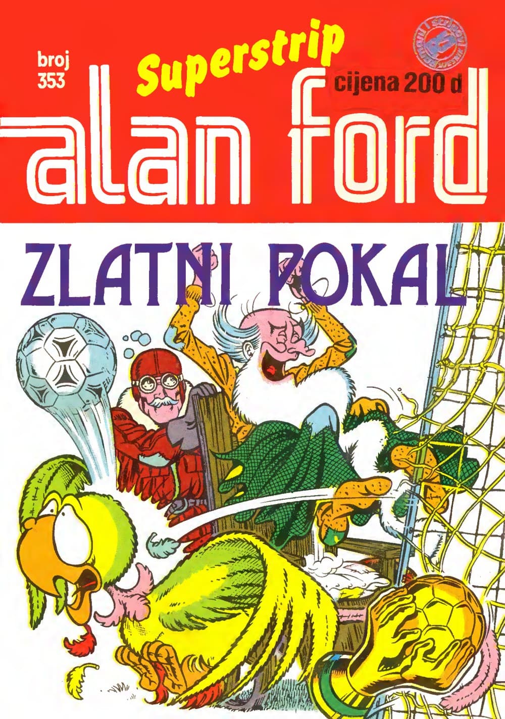 Naslovnica: Alan Ford klasik br. 207