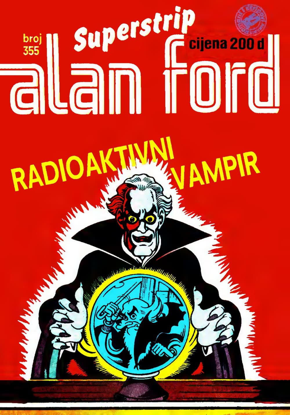 Naslovnica: Alan Ford klasik br. 208