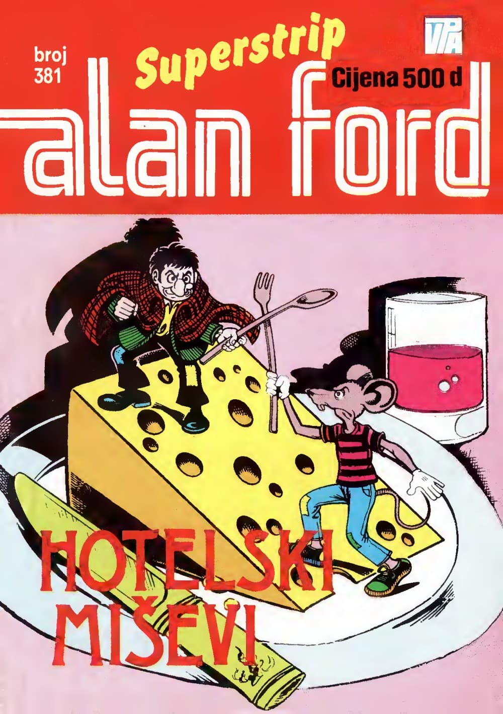 Naslovnica: Alan Ford klasik br. 221