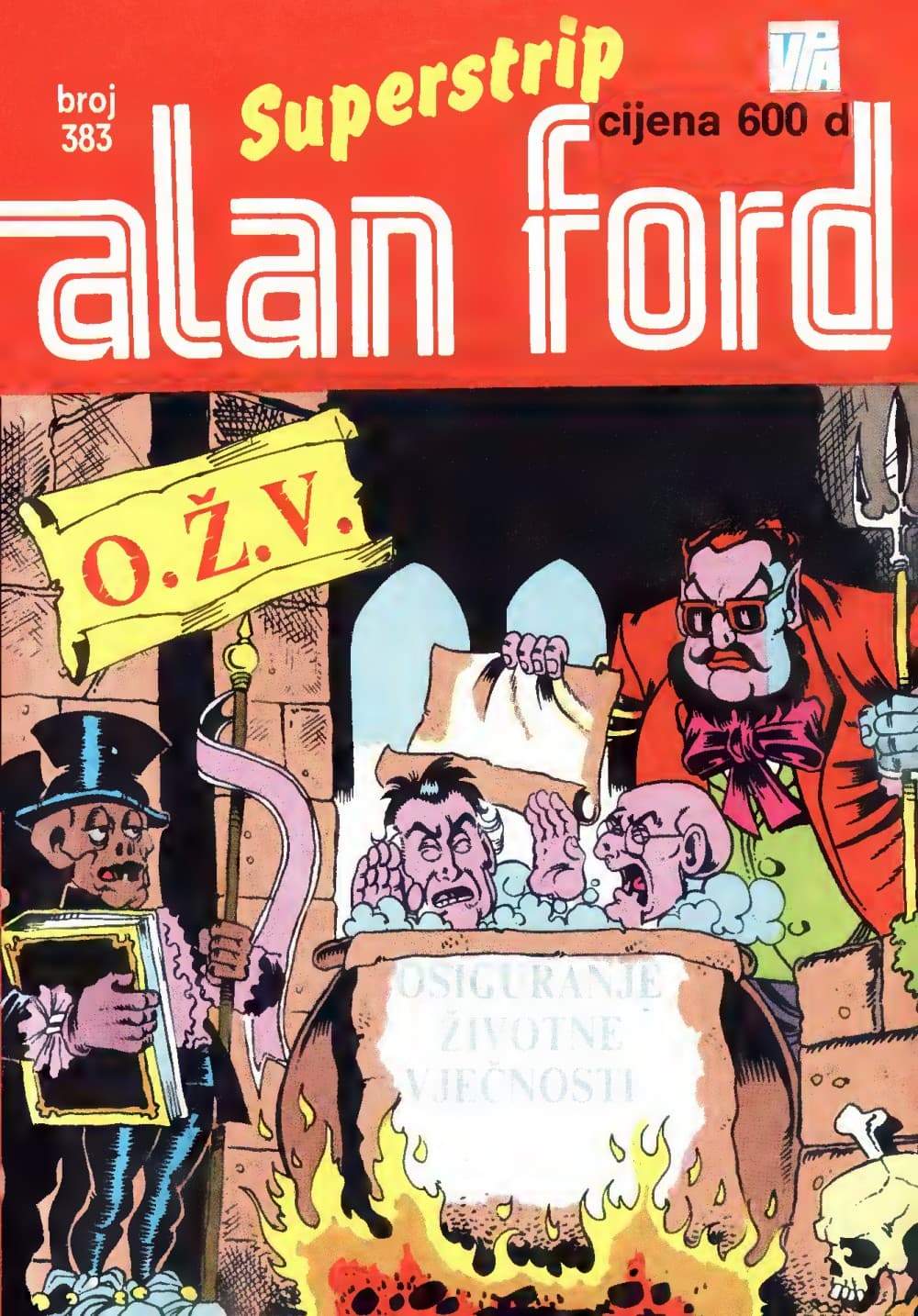Naslovnica: Alan Ford klasik br. 222
