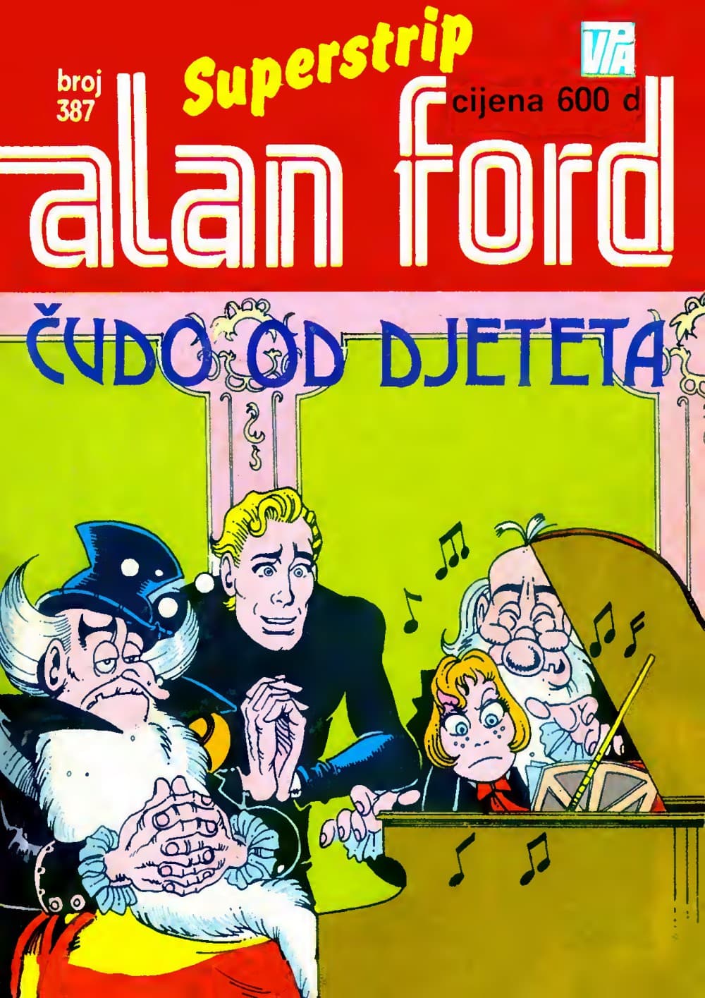 Naslovnica: Alan Ford klasik br. 224